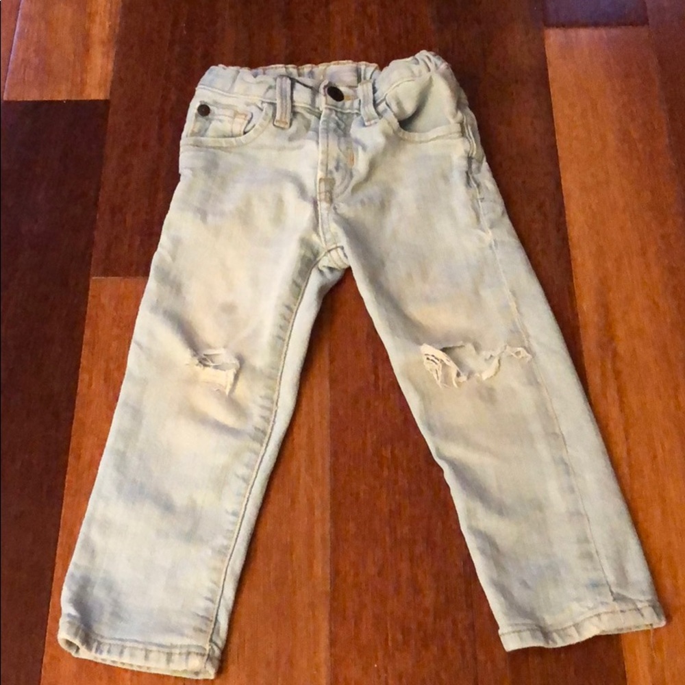 Well loved toddler jeans